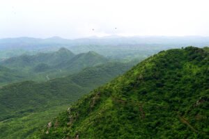 Scenic Aravalli hills landscape near Kotputli