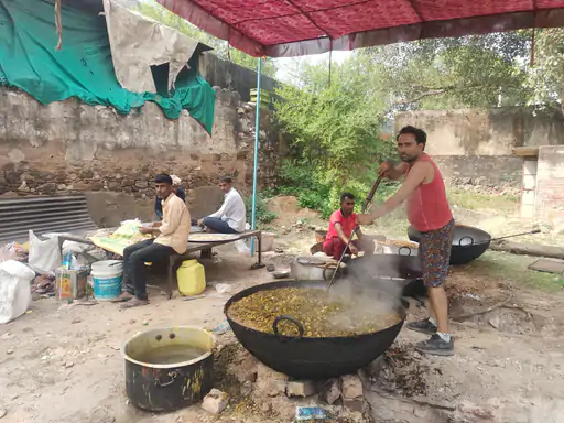 कोटपूतली में धूमधाम से मनाई गई गोवर्धन पूजा