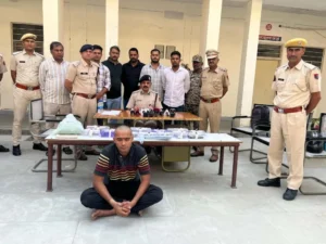 संजय जाट की गिरफ्तारी